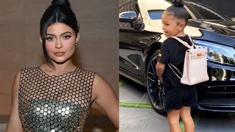 Kylie Jenner's Daughter Stormi, 2½, Wears an Hermès Backpack 